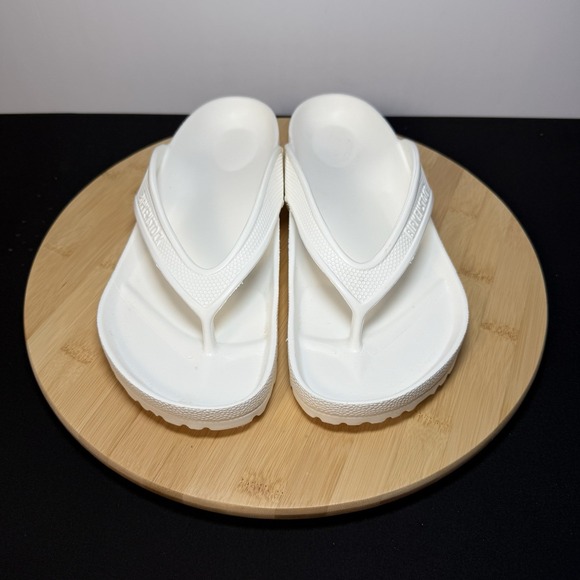 Birkenstock Size EU 42 Honolulu EVA Zinnia Flip Flops Sandals  White - Picture 1 of 6